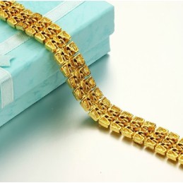 Excellent Quality Female Classic 18K Gold-Plated Bracelet