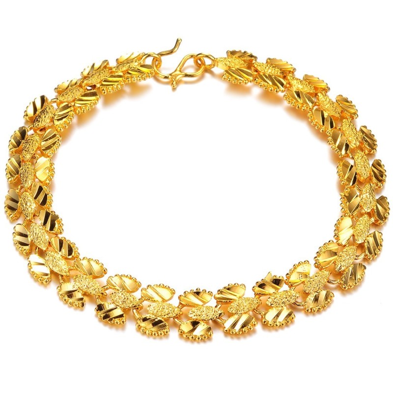 Easy To Use Female 18K Gold-Plated Bracelet Easy To Use Female 18K Gold-Plated Bracelet