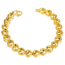 High Quality Female Sweetheart 18K Gold-Plated Bracelet