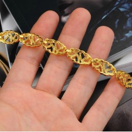 Reliable Reputation Female Sweetheart 18K Gold-Plated Bracelet