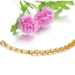 Quality And Quantity Assured Female 18K Gold-Plated Bracelet