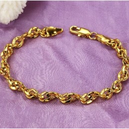 Durable In Use Female 18K Gold-Plated Bracelet