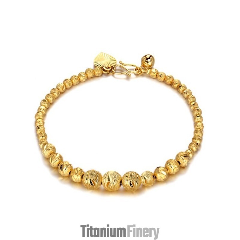 High Quality Female Ball Shape 18K Gold-Plated Bracelet High Quality Female Ball Shape 18K Gold-Plated Bracelet