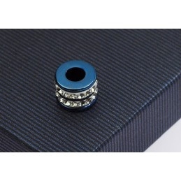 Fashion Mens Ring-Shaped Titanium Pendant - Free Chain