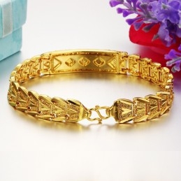 Quality And Quantity Assured Female Classic 18K Gold-Plated Bracelet
