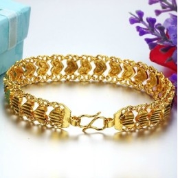 Easy To Use Female Sweetheart 18K Gold-Plated Bracelet