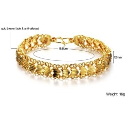 Easy To Use Female Sweetheart 18K Gold-Plated Bracelet