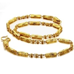 Quality And Quantity Assured Female 18K Gold-Plated Necklace