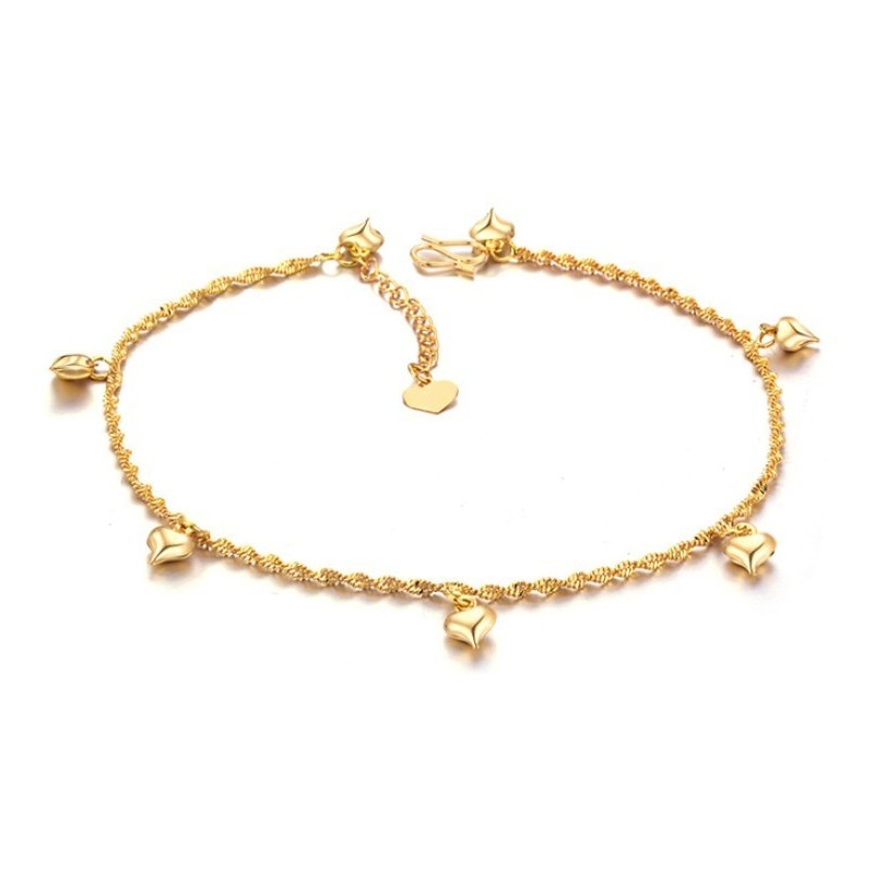 Wide Varieties Female 18K Gold-Plated Anklet Wide Varieties Female 18K Gold-Plated Anklet