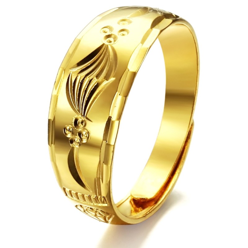 Reliable Reputation Female Concise 18K Gold-Plated Ring Reliable Reputation Female Concise 18K Gold-Plated Ring