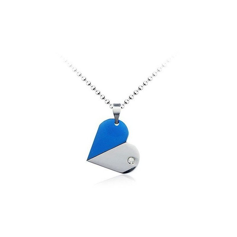 Wonderful Deformable Heart-Shaped Titanium Pendant - Free Chain Wonderful Deformable Heart-Shaped Titanium Pendant - Free Chain