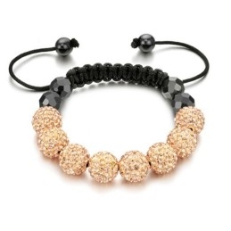 Superior Quality Female Ball Shape Crystal Bracelet
