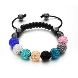 Superior Quality Female Ball Shape Crystal Bracelet