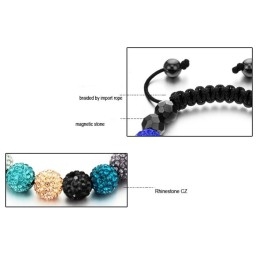 Superior Quality Female Ball Shape Crystal Bracelet