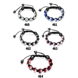 Quality And Quantity Assured Female Ball Shape Crystal Bracelet