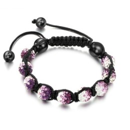 Quality And Quantity Assured Female Ball Shape Crystal Bracelet