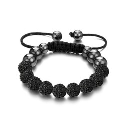 Complete In Specifications Female Ball Shape Crystal Bracelet