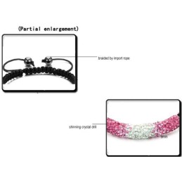 Quality And Quantity Assured Female Ball Shape Crystal Bracelet