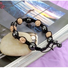 High Quality Female Ball Shape Crystal Bracelet