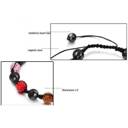 High Quality Female Ball Shape Crystal Bracelet