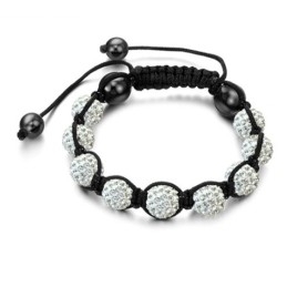 Excellent Quality Female Ball Shape Crystal Bracelet