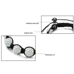 Excellent Quality Female Ball Shape Crystal Bracelet