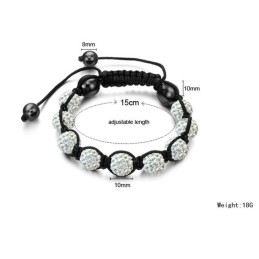 Excellent Quality Female Ball Shape Crystal Bracelet