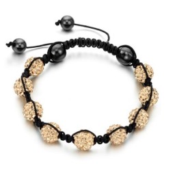 Easy To Use Female Ball Shape Crystal Bracelet