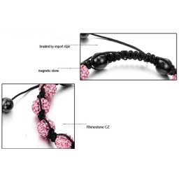 Easy To Use Female Ball Shape Crystal Bracelet