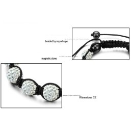 High Quality Female Ball Shape Crystal Bracelet