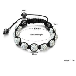 High Quality Female Ball Shape Crystal Bracelet