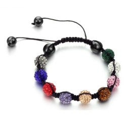 Stable Quality Female Ball Shape Crystal Bracelet