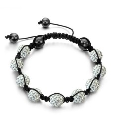 Stable Quality Female Ball Shape Crystal Bracelet
