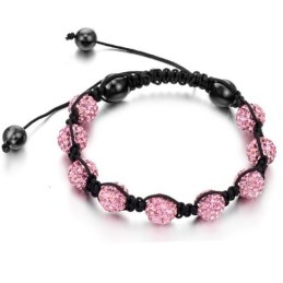 Stable Quality Female Ball Shape Crystal Bracelet