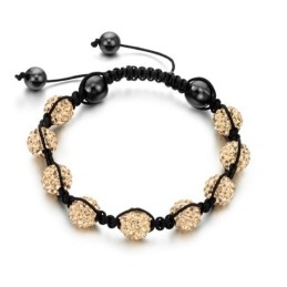 Selling Well All Over The World Female Ball Shape Crystal Bracelet