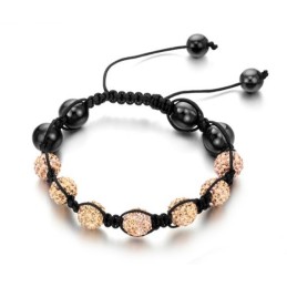 Complete In Specifications Female Ball Shape Crystal Bracelet