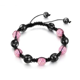 Selling Well All Over The World Female Ball Shape Crystal Bracelet