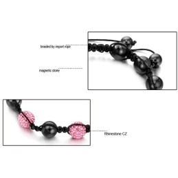 High Quality Female Ball Shape Crystal Bracelet
