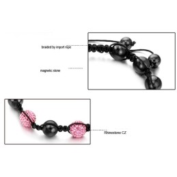 Superior Quality Female Ball Shape Crystal Bracelet