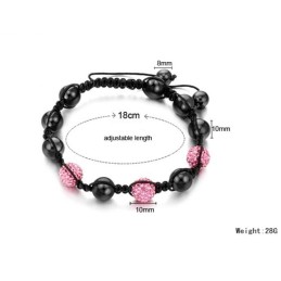 Superior Quality Female Ball Shape Crystal Bracelet