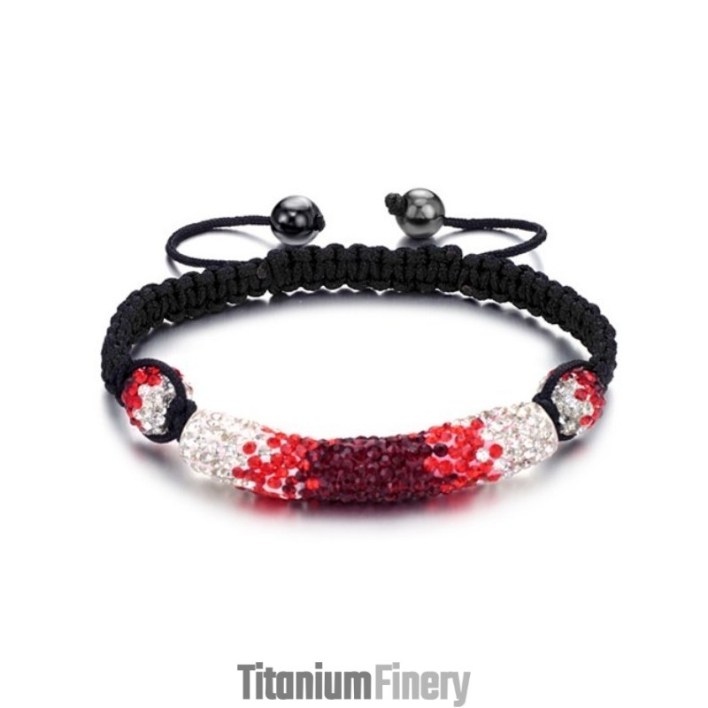 Durable In Use Female Ball Shape Crystal Bracelet