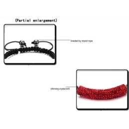 Stable Quality Female Ball Shape Crystal Bracelet