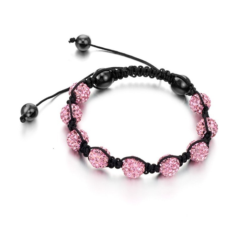 Selling Well All Over The World Female Ball Shape Crystal Bracelet