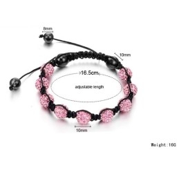 High Quality Female Ball Shape Crystal Bracelet