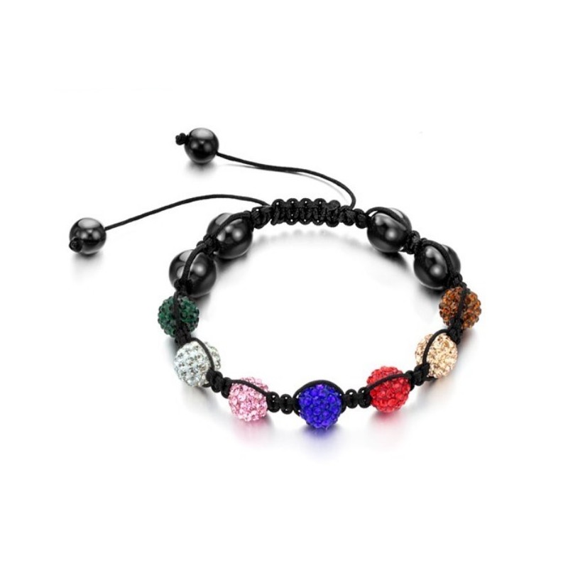 Complete In Specifications Female Ball Shape Crystal Bracelet