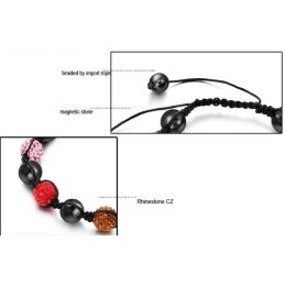 Superior Quality Female Ball Shape Crystal Bracelet