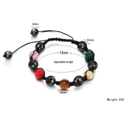 Superior Quality Female Ball Shape Crystal Bracelet