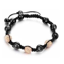 Reliable Reputation Female Ball Shape Crystal Bracelet