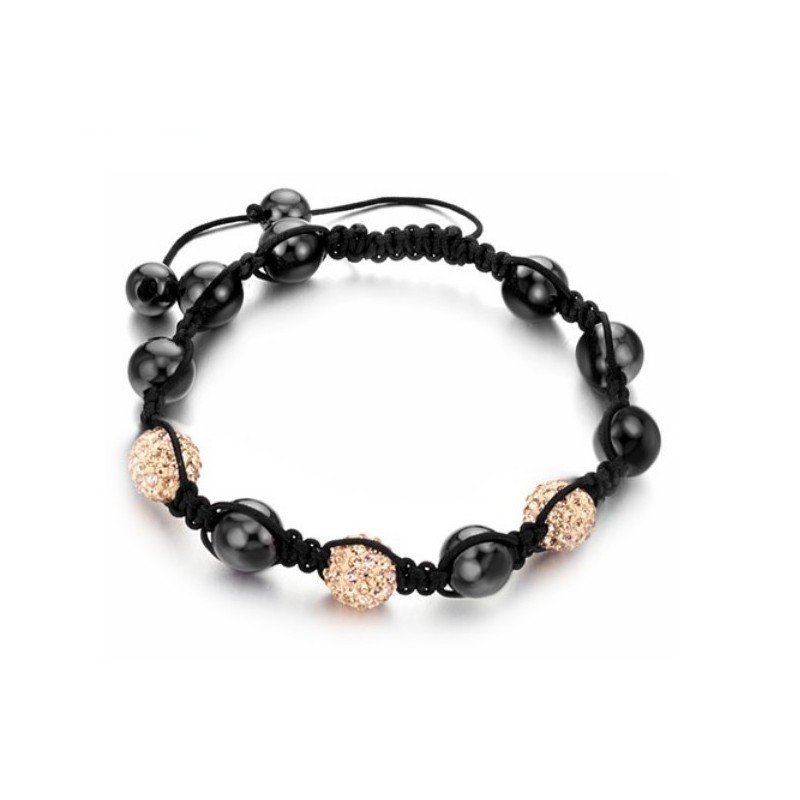 Reliable Reputation Female Ball Shape Crystal Bracelet