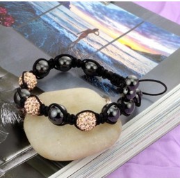 Reliable Reputation Female Ball Shape Crystal Bracelet